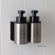 Double Wall Mounted Soap Bottle Bracket