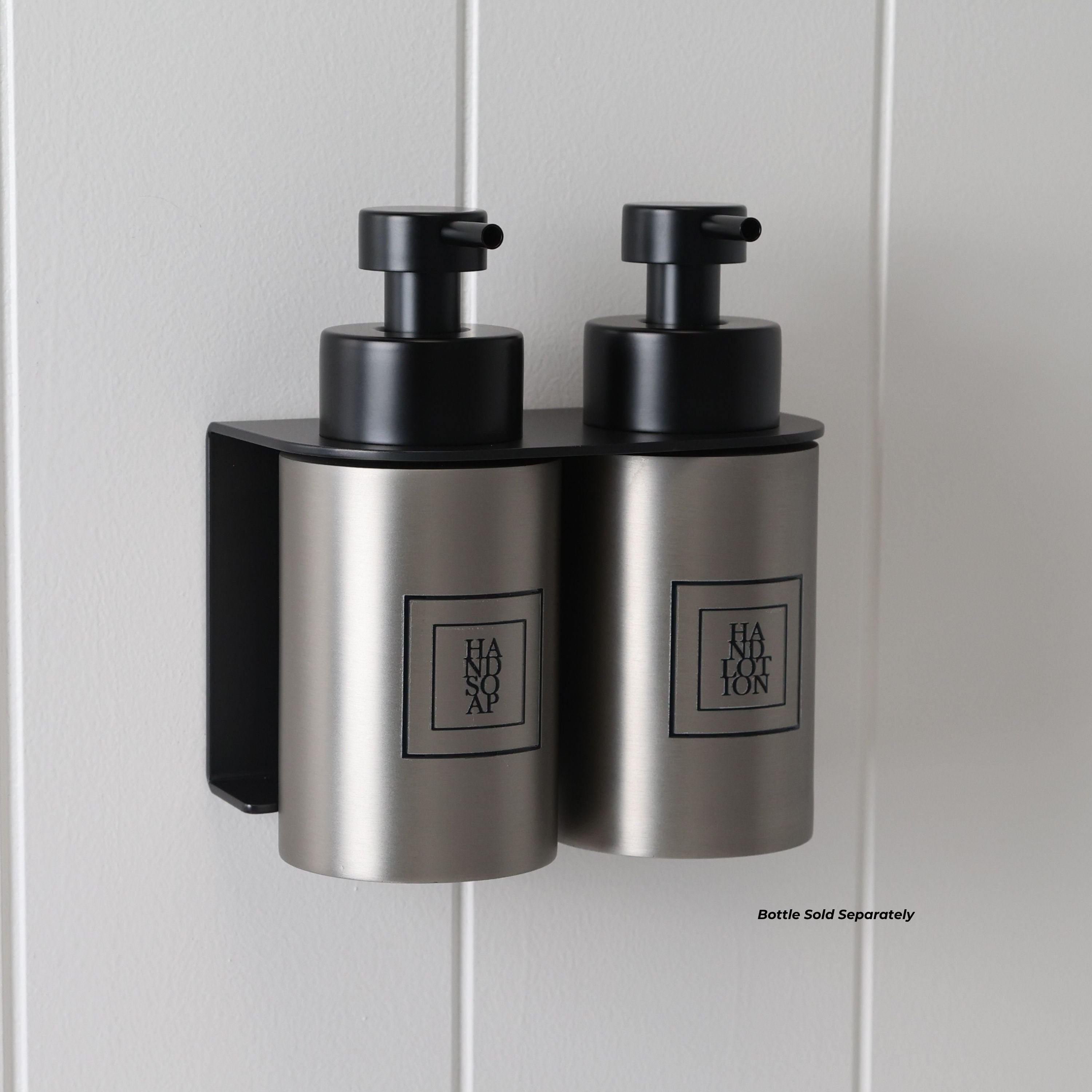Double Wall Mounted Soap Bottle Bracket