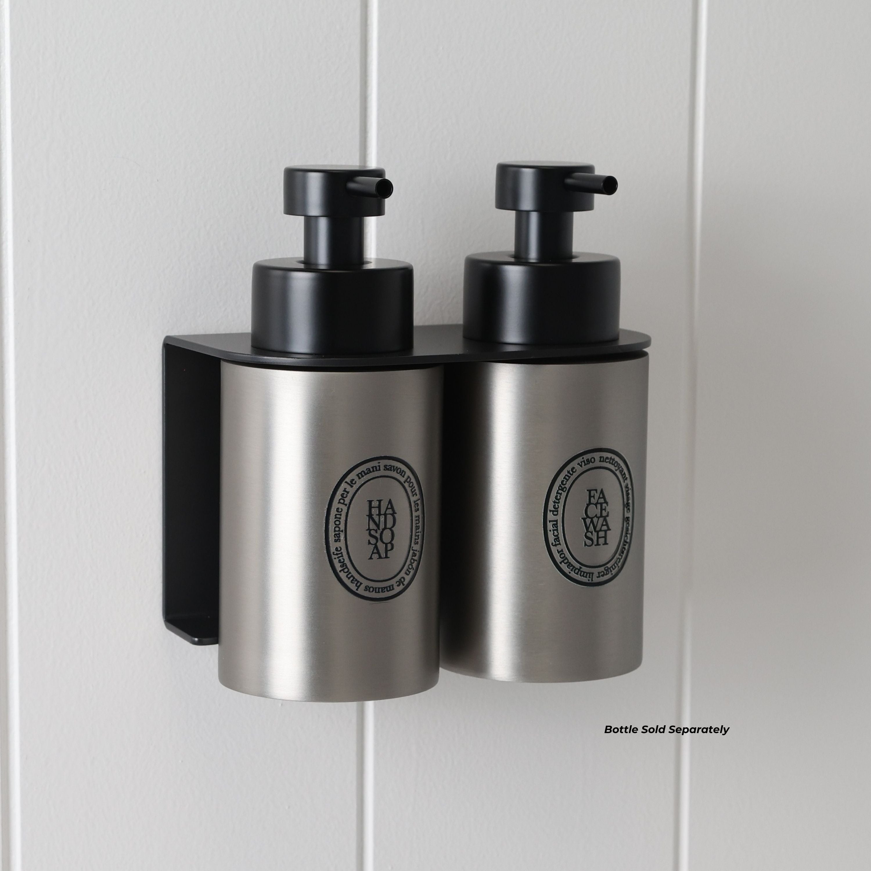 Double Wall Mounted Soap Bottle Bracket