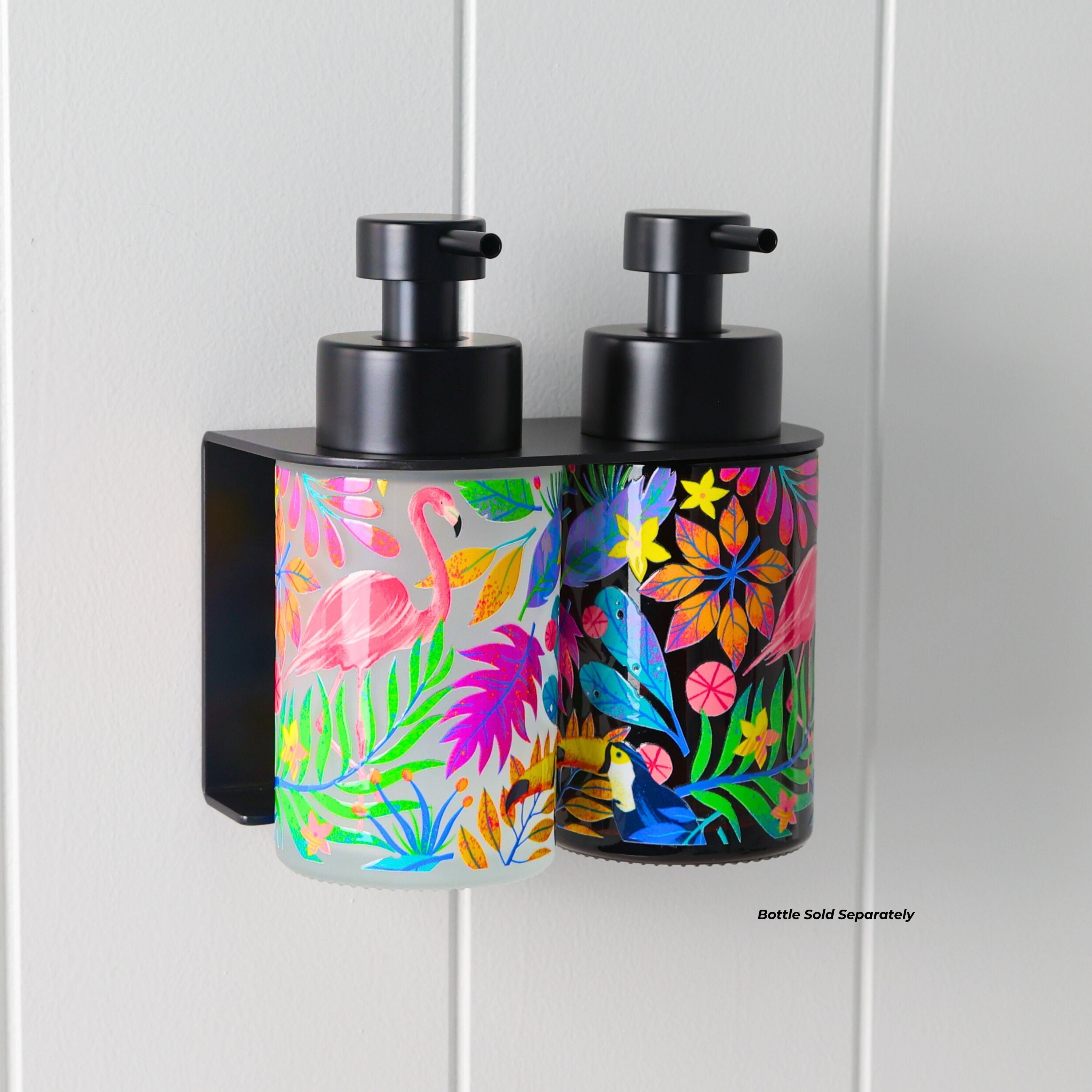 Double Wall Mounted Soap Bottle Bracket