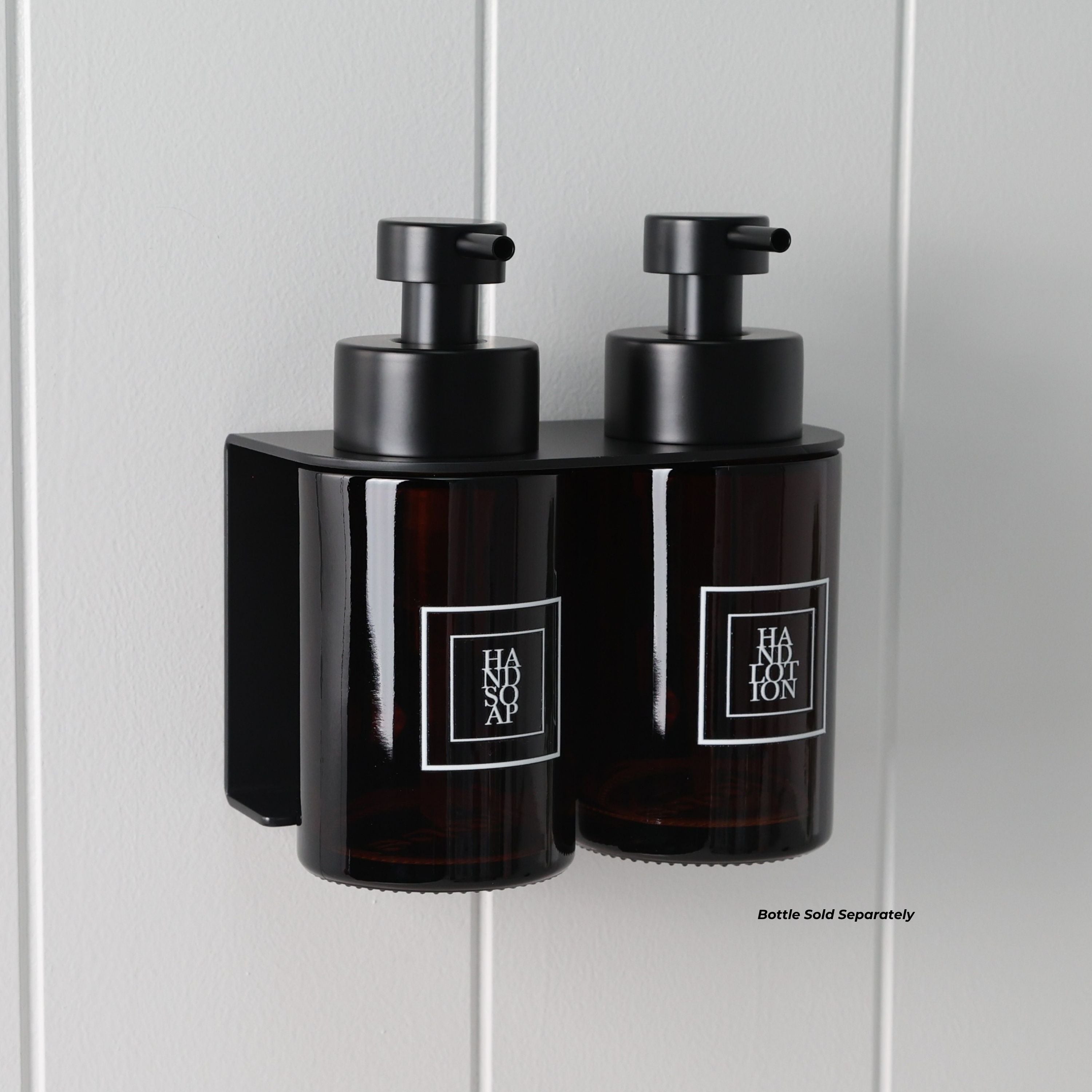 Double Wall Mounted Soap Bottle Bracket