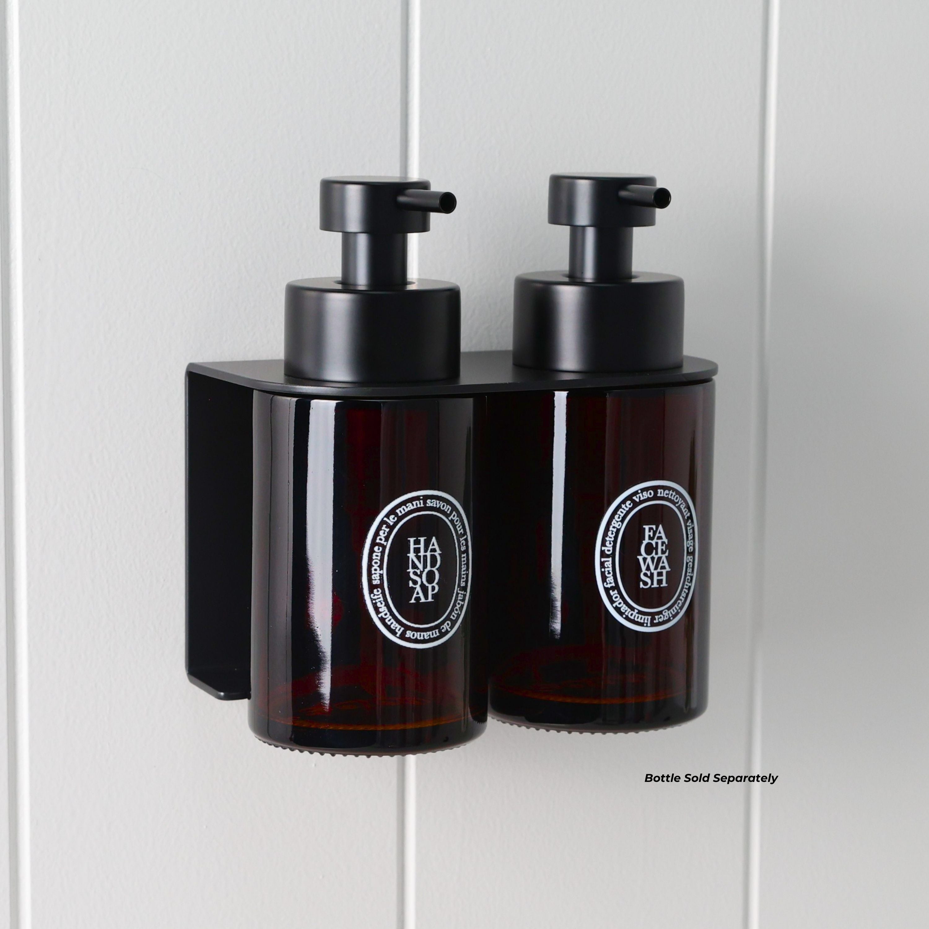 Double Wall Mounted Soap Bottle Bracket