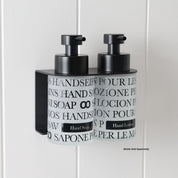 Double Wall Mounted Soap Bottle Bracket