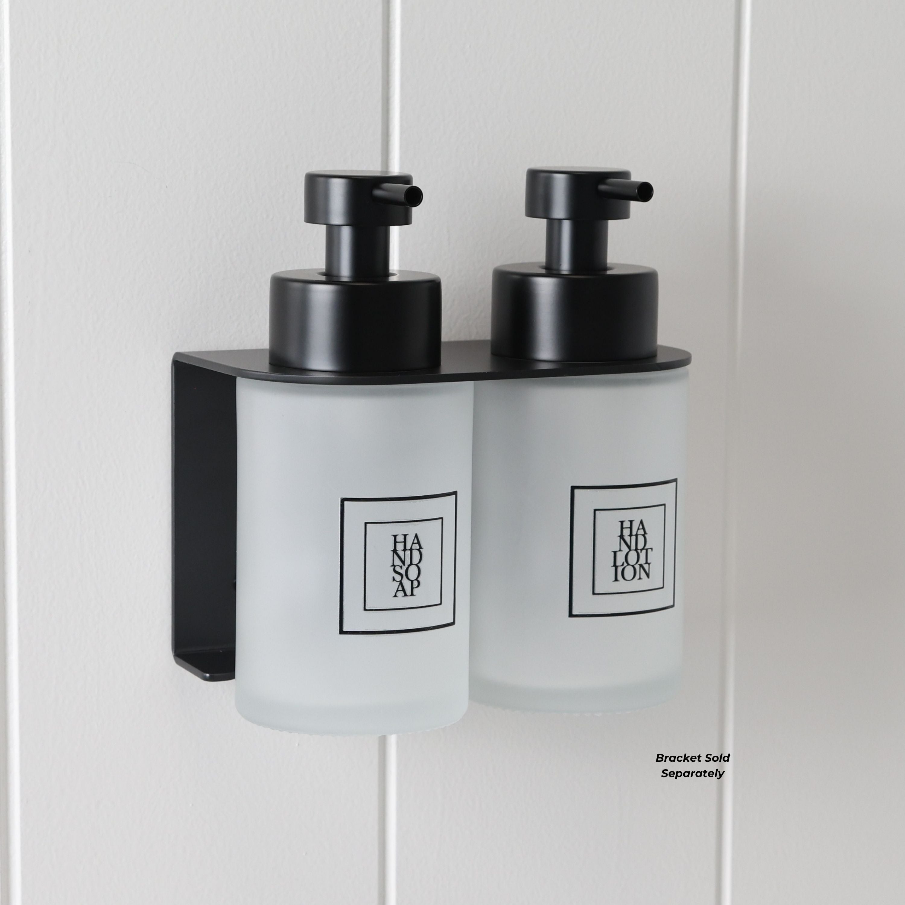 Double Wall Mounted Soap Bottle Bracket