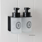 Double Wall Mounted Soap Bottle Bracket