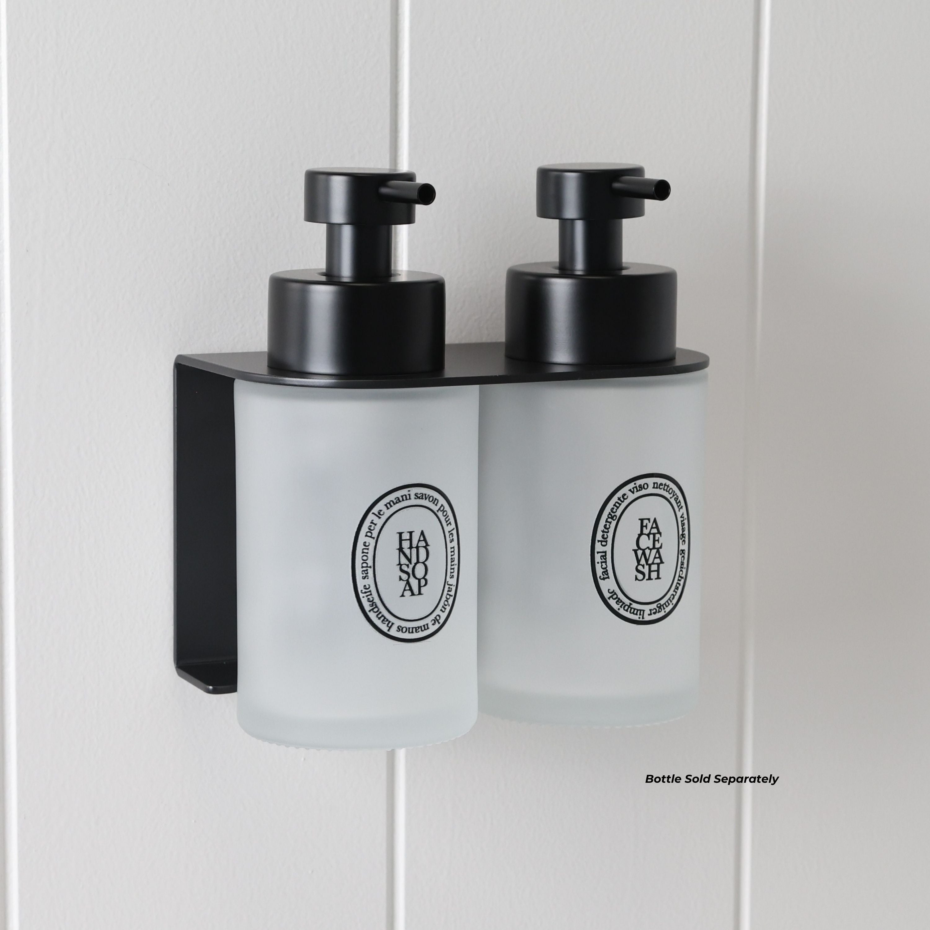 Double Wall Mounted Soap Bottle Bracket