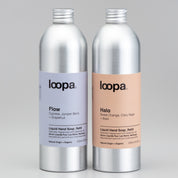 Two soap refill bottles