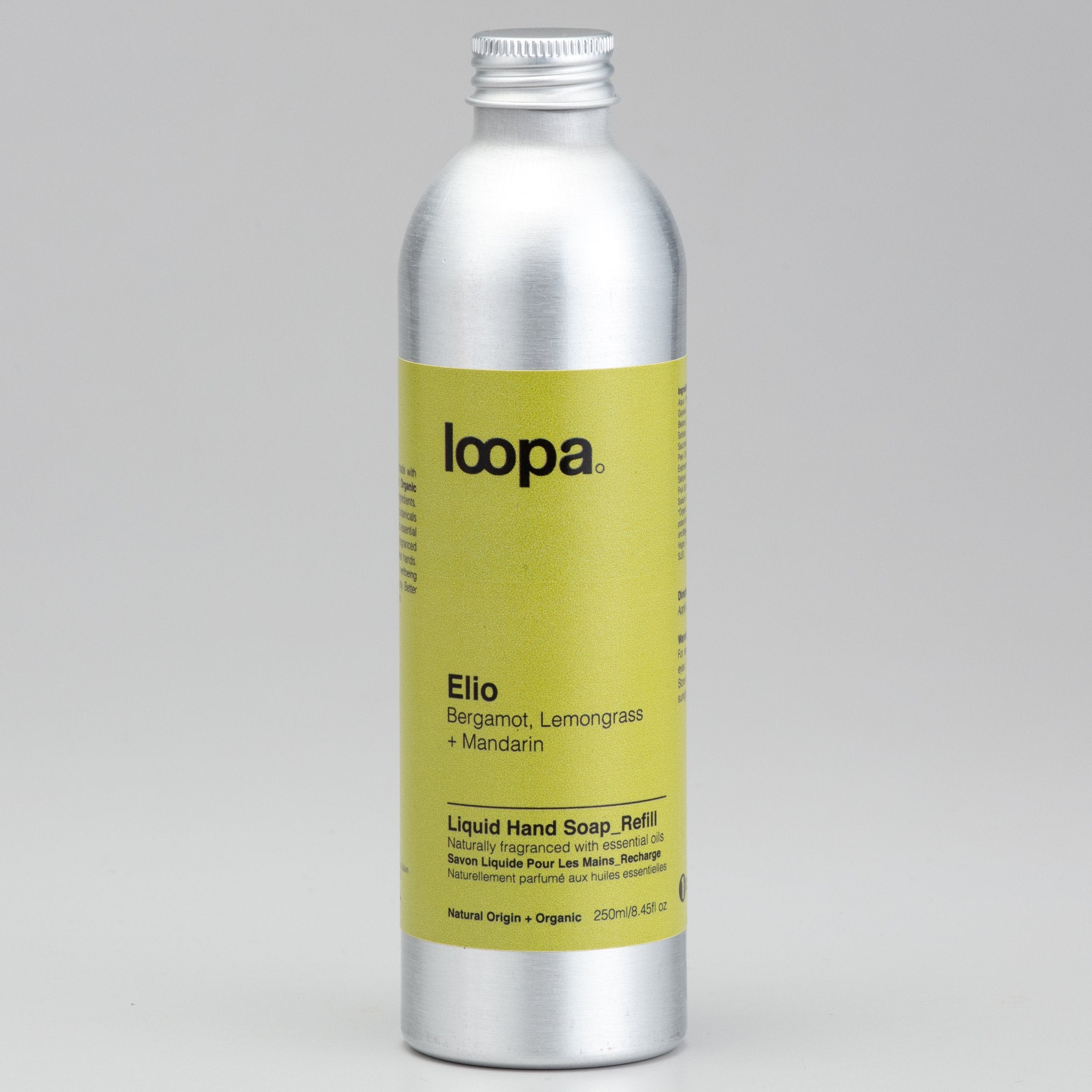 Bergamot, Lemongrass + Mandarin (Elio) - Hand Soap Refill – loopa