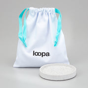 Round Coaster With White Bag