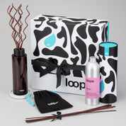 Reed Diffuser Gift Set, 500ml, Lotus Pink + Fir (Serene)