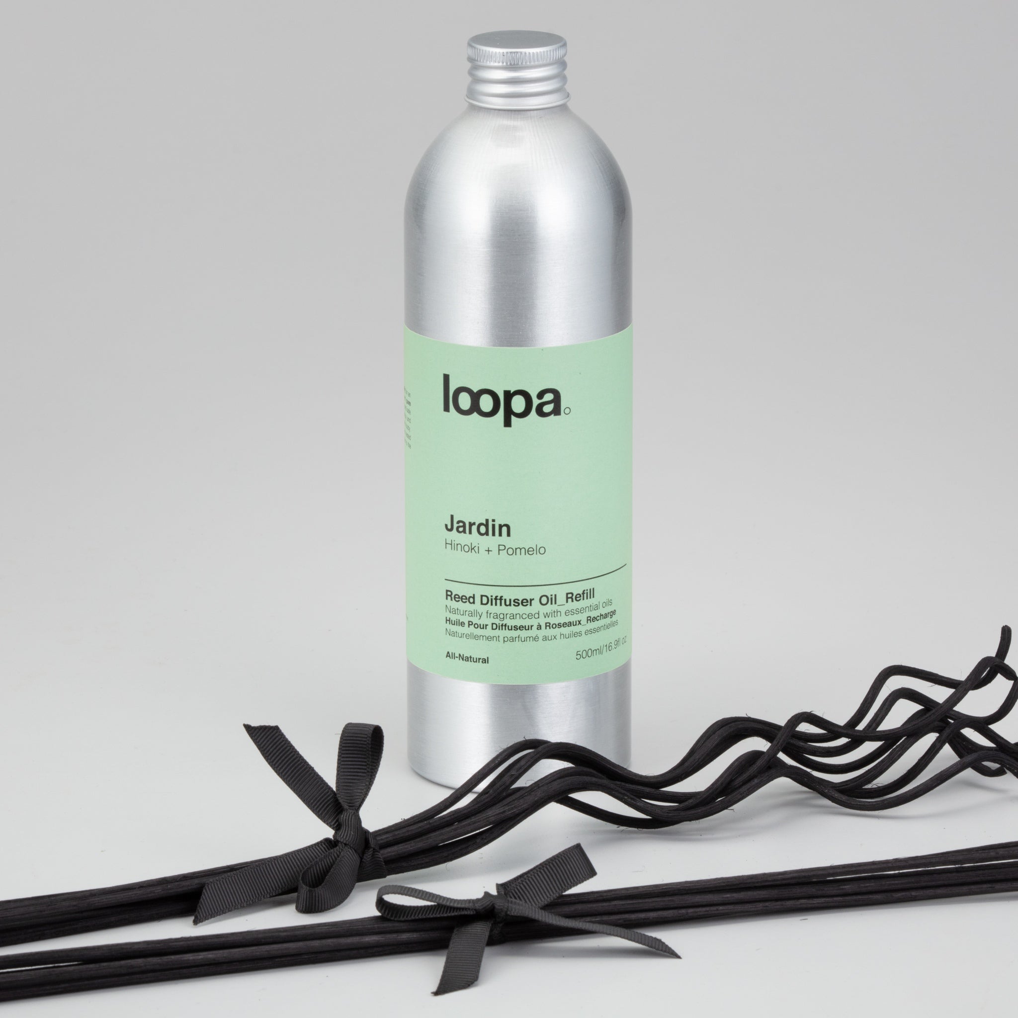 Hinoki + Pomelo (Jardin) - Reed Diffuser Oil Refill – loopa