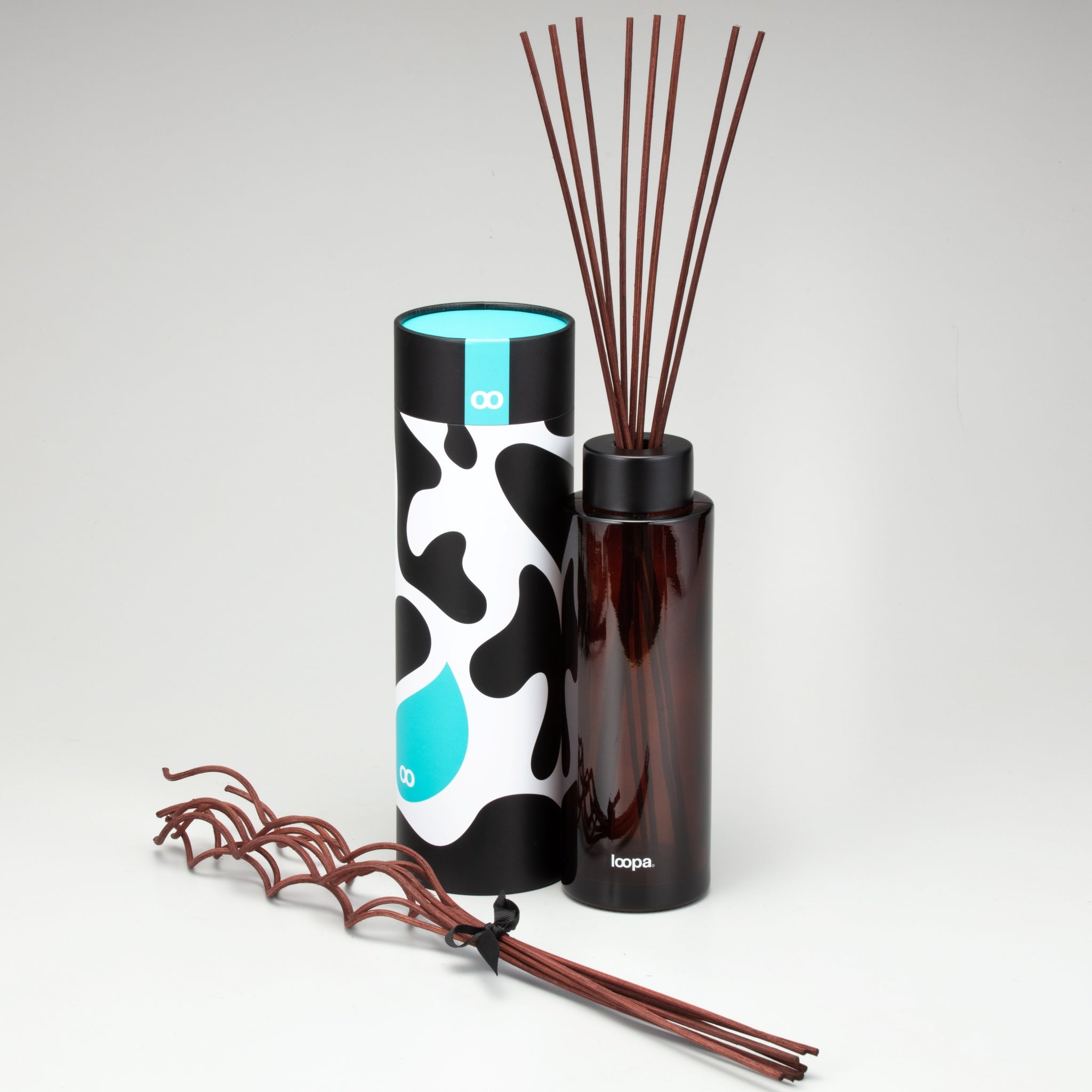 Reed Diffuser Bottle, Amber Glass
