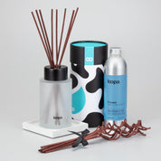 Diffuser Starter Set, 250ml, Santal + Linden Blossom (Floresti)