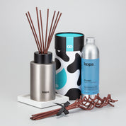 Diffuser Starter Set, 250ml, Santal + Linden Blossom (Floresti)