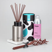 Diffuser Starter Set, 250ml, Lotus Pink + Fir (Serene)