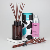 Diffuser Starter Set, 250ml, Lotus Pink + Fir (Serene)