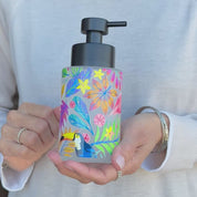 Tropical Flamingo Dispenser Bottle, 250ml